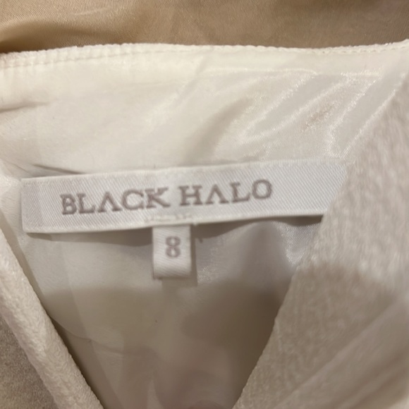 Black halo size 8 top white cut out tank - Picture 3 of 5